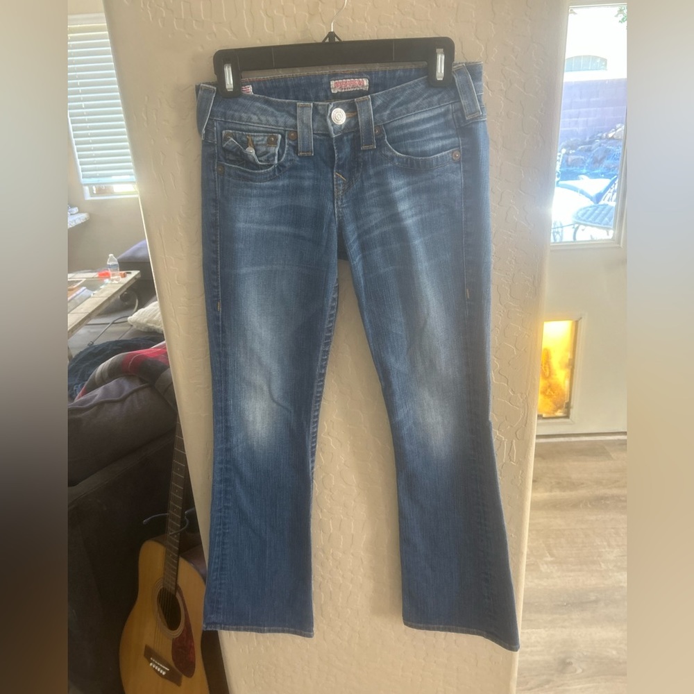 Women’s boot cut true religion jeans